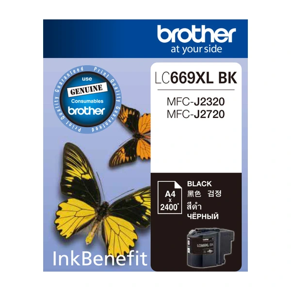 Brother LC-669XLBK 墨水匣