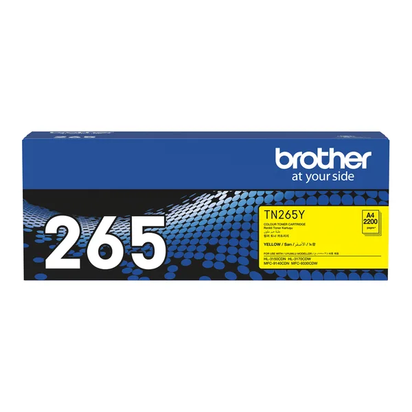 Brother TN-265Y 原廠黃色碳粉匣
