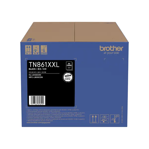 Brother TN861 XXLBK 超高容量黑色碳粉匣